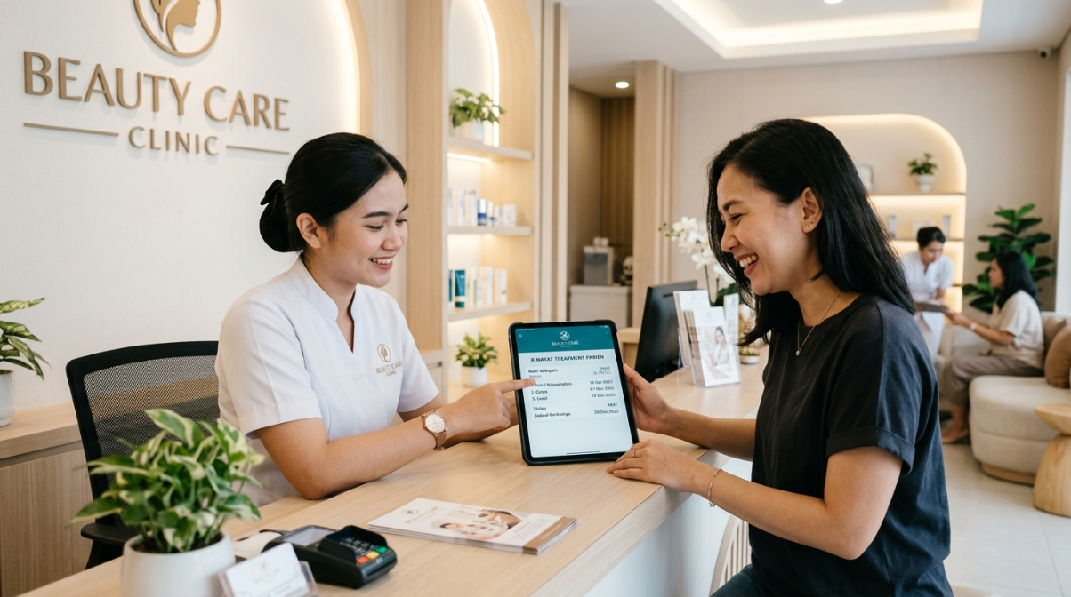 Aplikasi Klinik Kecantikan untuk Mengelola Riwayat Treatment Pasien