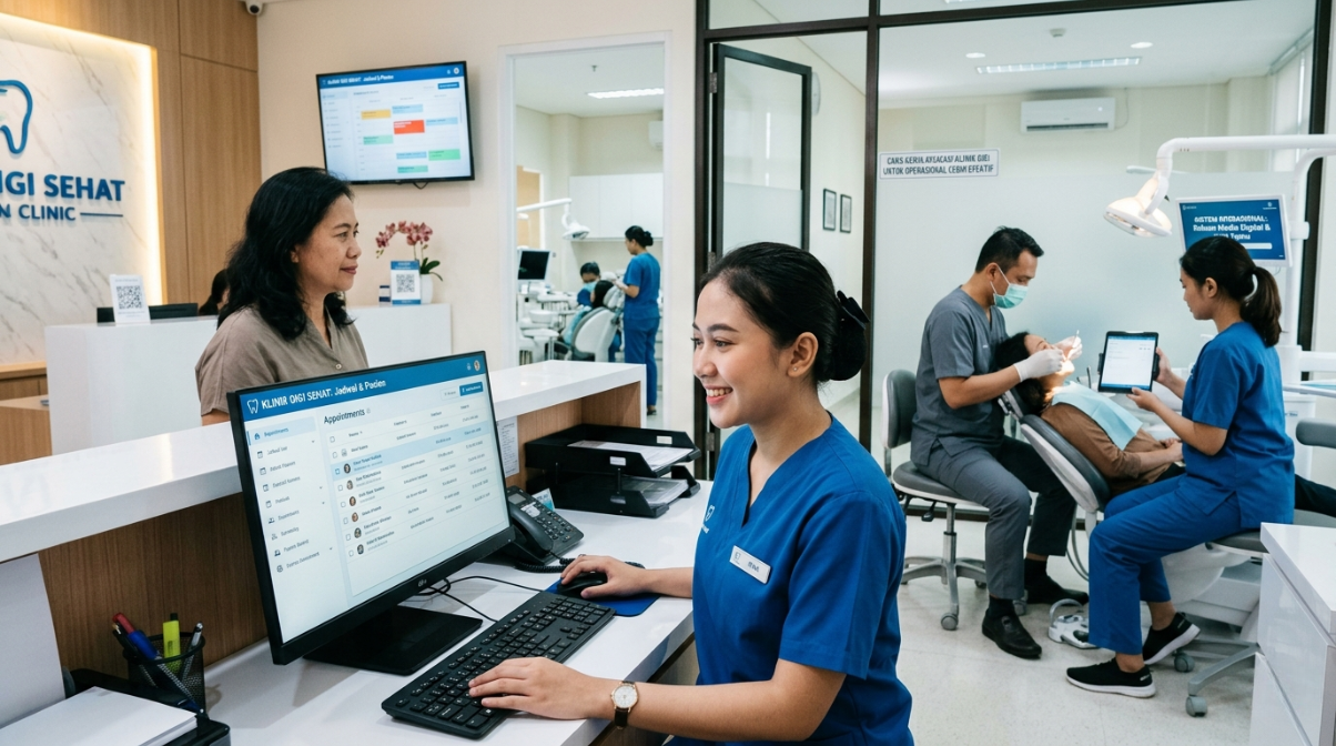 Cara Kerja Aplikasi Klinik Gigi untuk Operasional Klinik yang Lebih Efektif