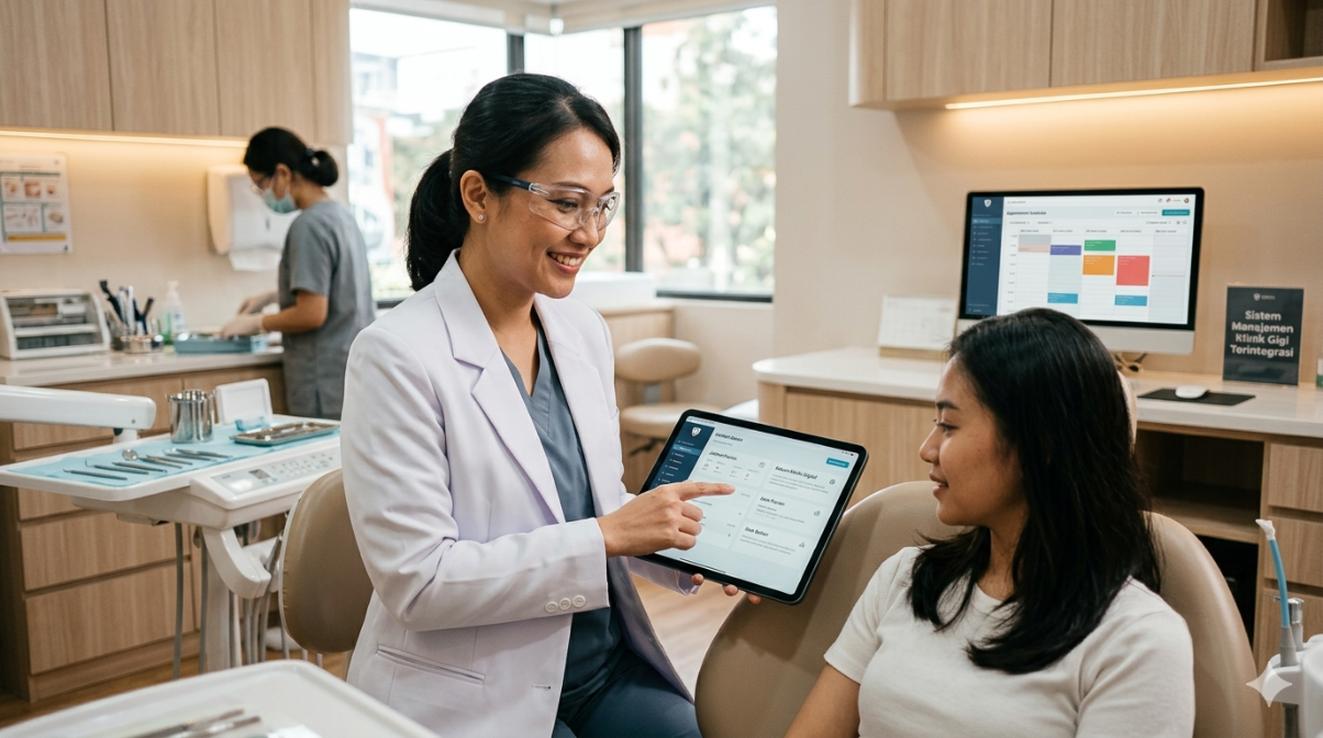 Tingkatkan Produktivitas Klinik dengan Aplikasi Klinik Gigi Digital