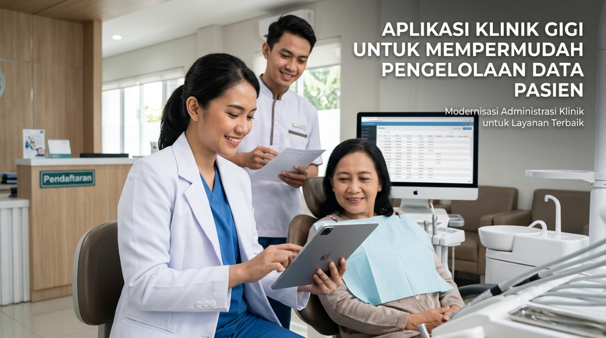 Aplikasi Klinik Gigi untuk Mempermudah Pengelolaan Data Pasien