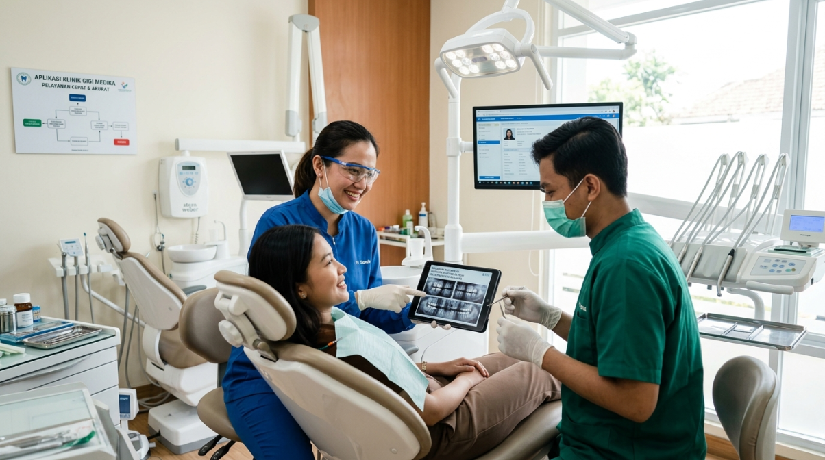 Aplikasi Klinik Gigi dalam Mendukung Pelayanan yang Cepat dan Akurat